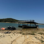 A floating dock using Formex dock floats